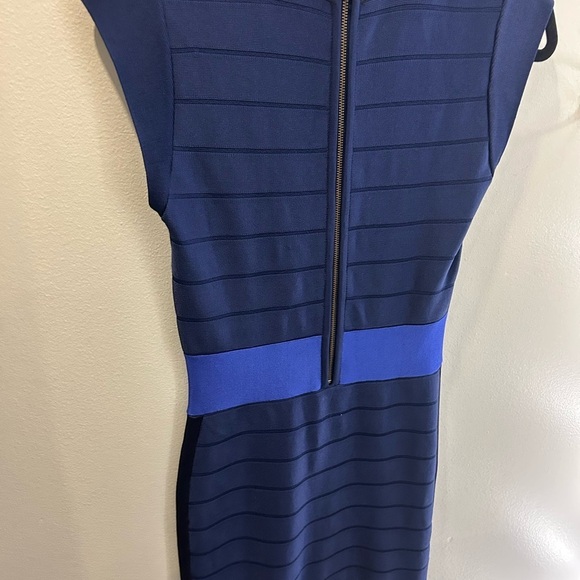 French Connection navy blue bodycon dress size 6 NWT - Picture 5 of 6